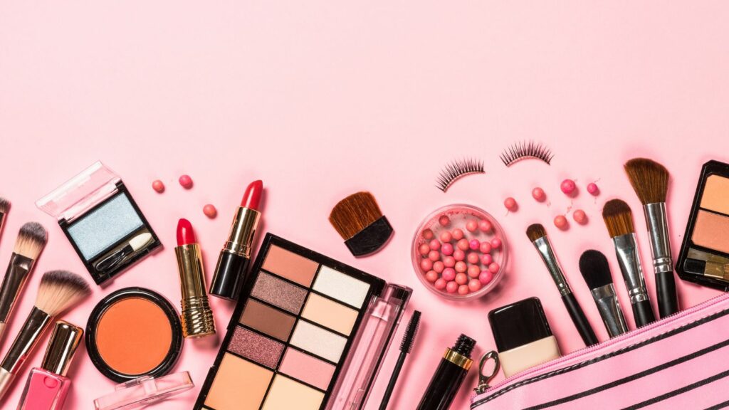Collection of Cosmetics Product